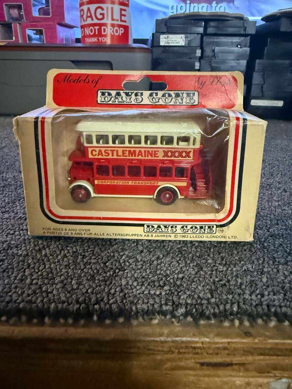 Vintage 1983 Lledo Days Gone Diecast Castlemaine XXXX Corporation Transport Doub